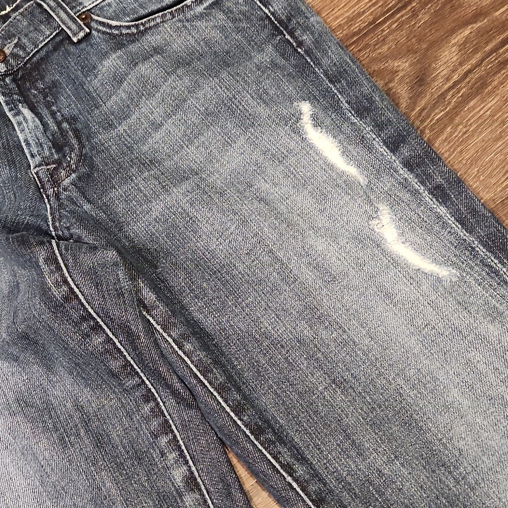 ❤️ 7 FOR ALL MANKIND Y2K VINTAGE BOOTCUT JEANS, 8 (29) - Picture 5 of 15